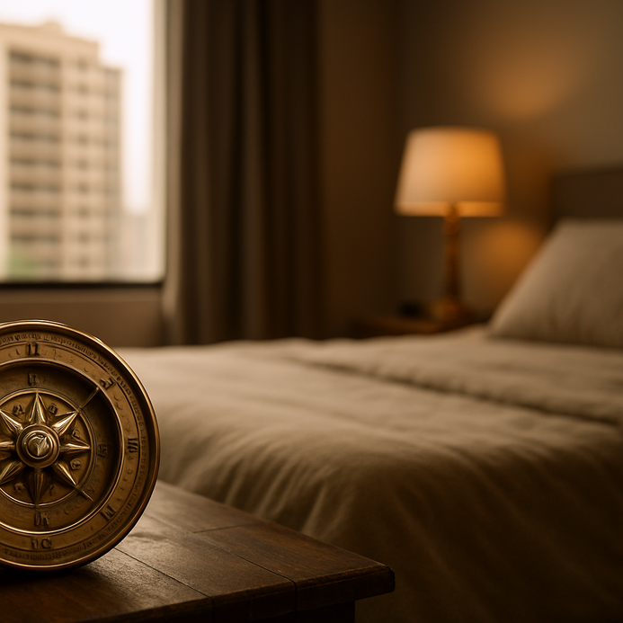 Discover Vastu Shastra for harmonious Hyderabad apartments, emphasizing sleep direction and design.