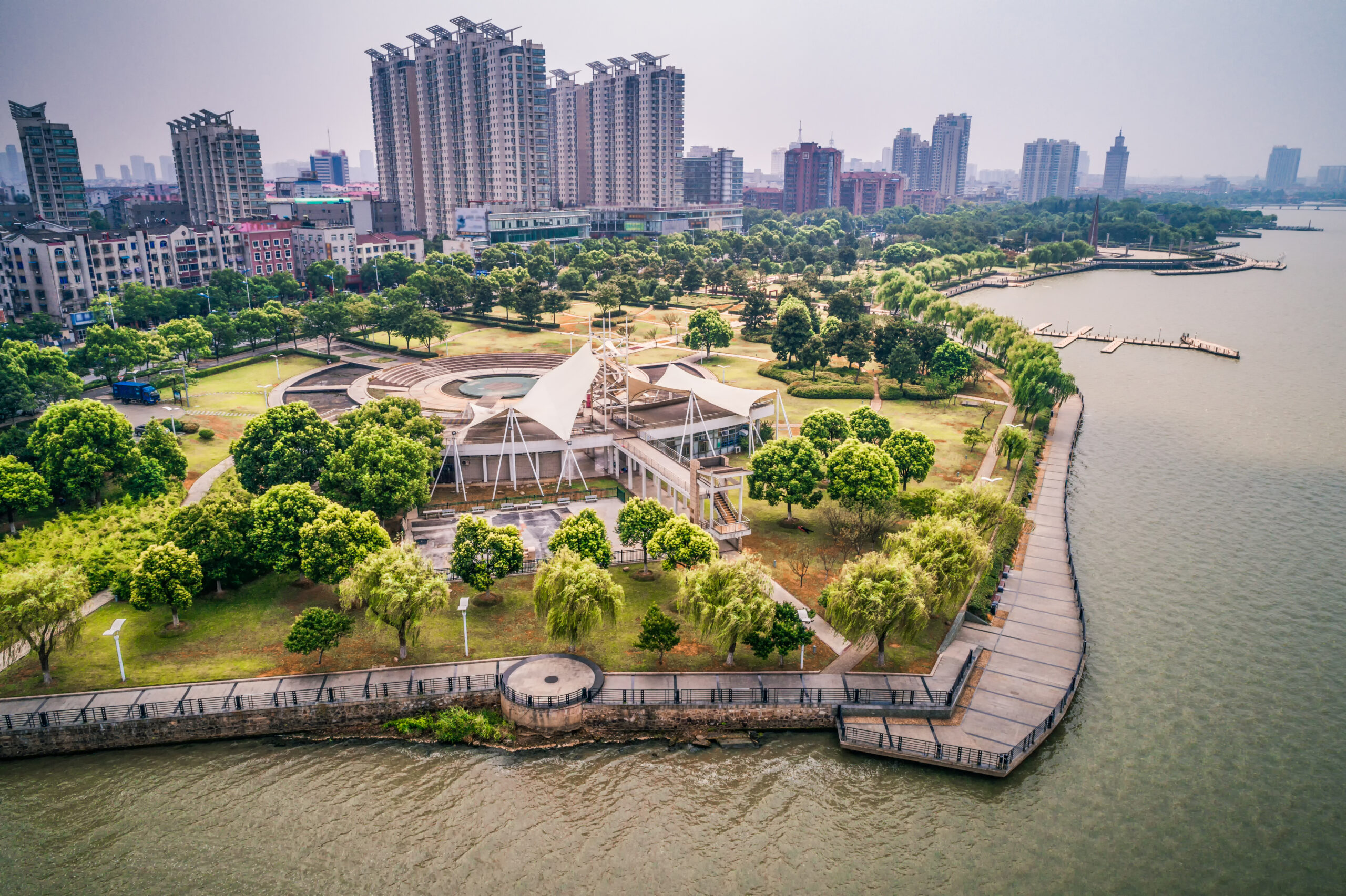 Integrated urban living with green spaces enhancing lifestyle value and location desirability
