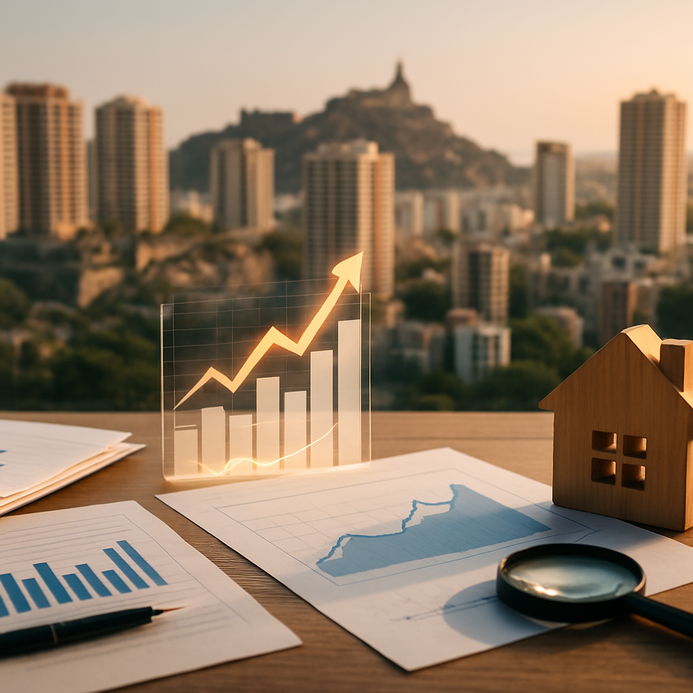 alt_text: Analysis of Hyderabad real estate trends, demand-supply, and investment strategies for 2026.