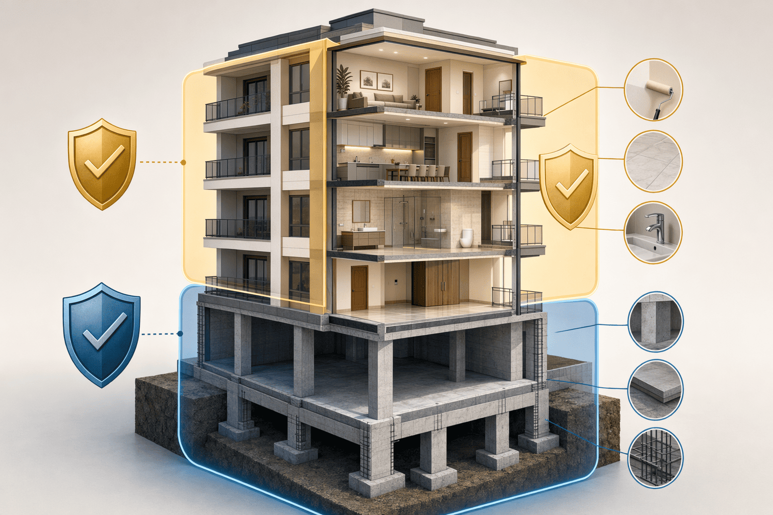 Illustration for: Step 6: Understand Defect Liability and Warranty Terms
