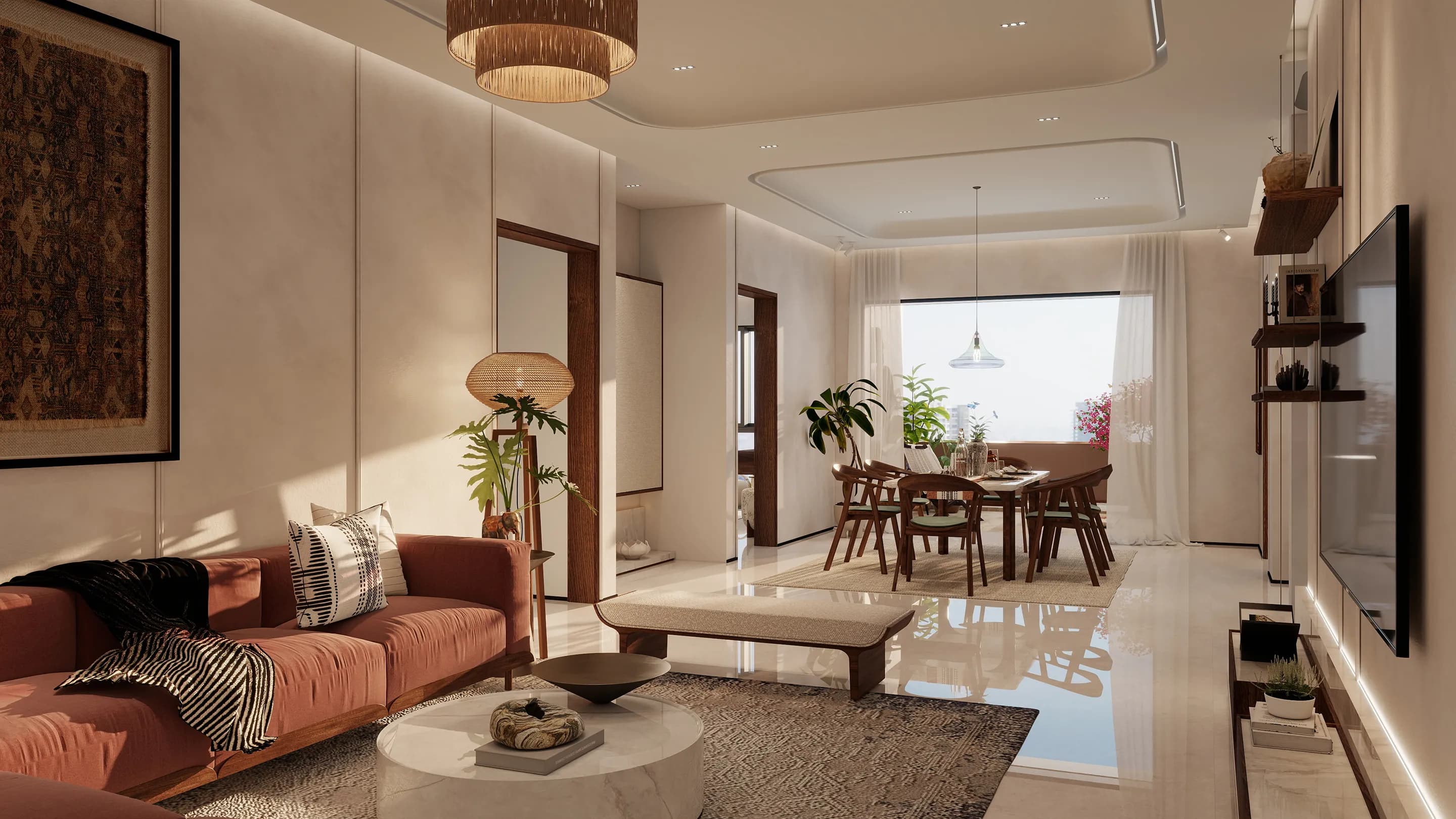 Premium residence — living