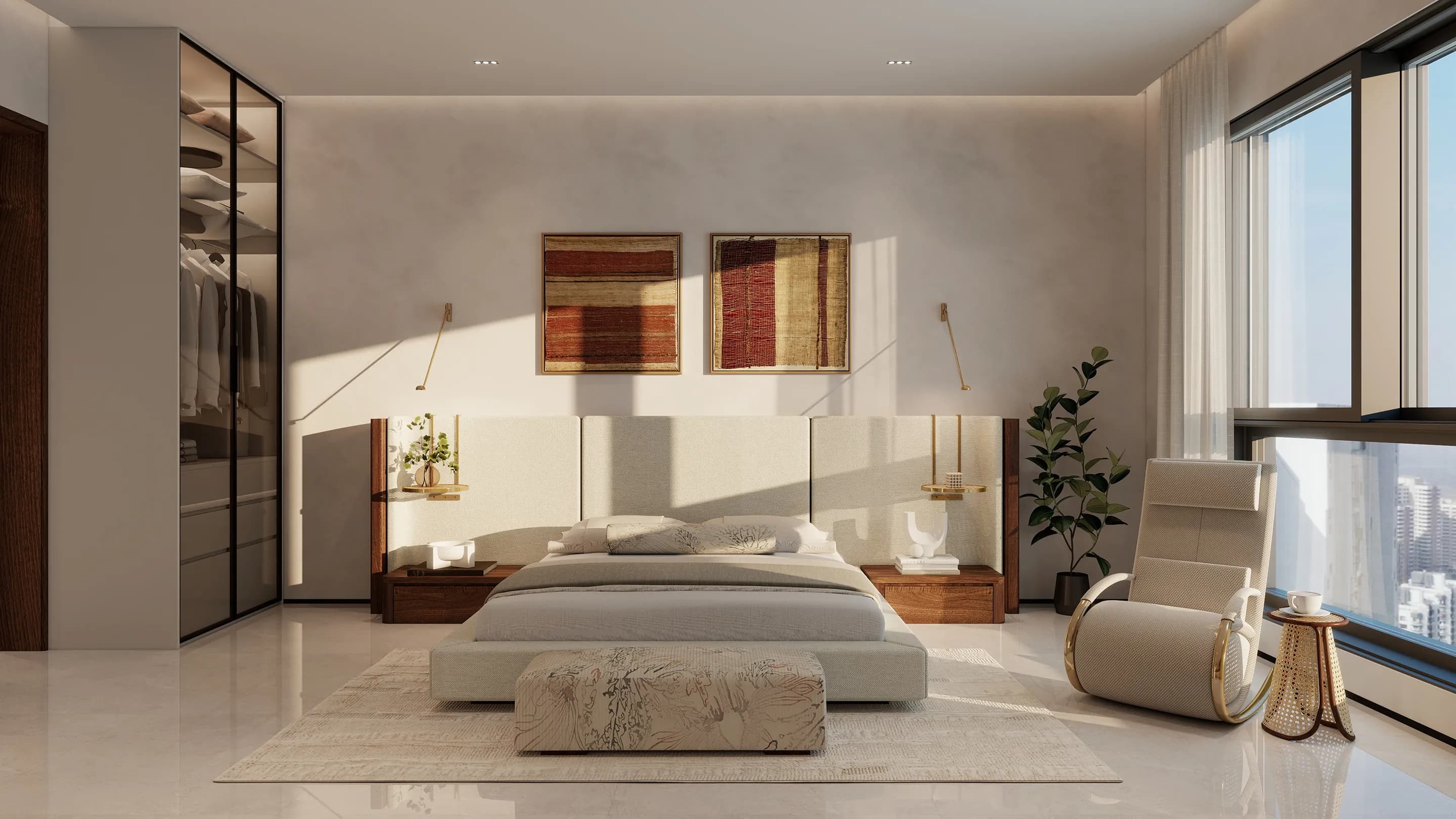 Premium residence — master bedroom