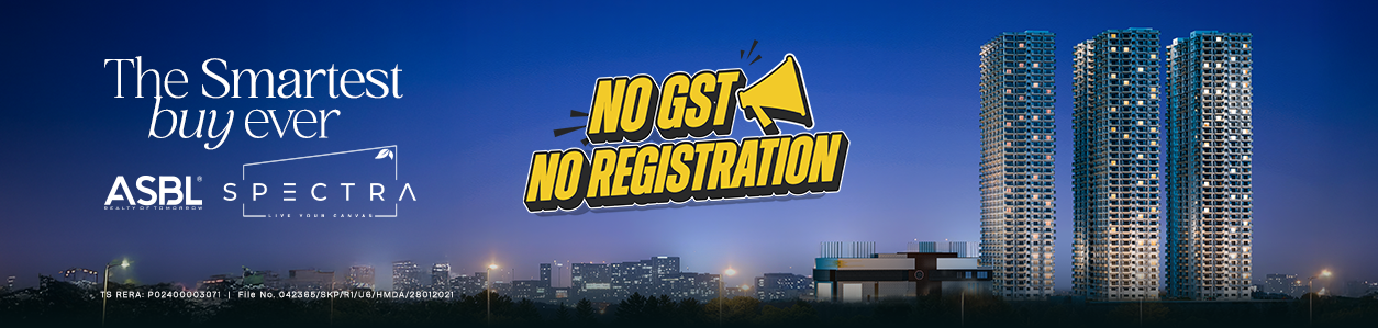 ASBL Spectra: A Ready to Move In Home Where You Don’t Pay GST or Registration